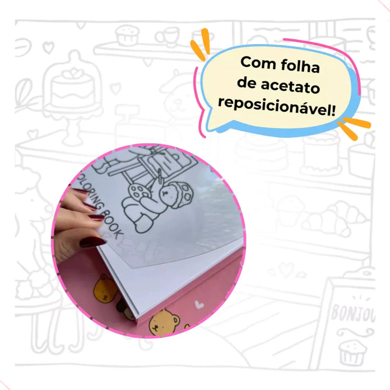 Bobbie Goods 50 folhas 180g - Livro de colorir