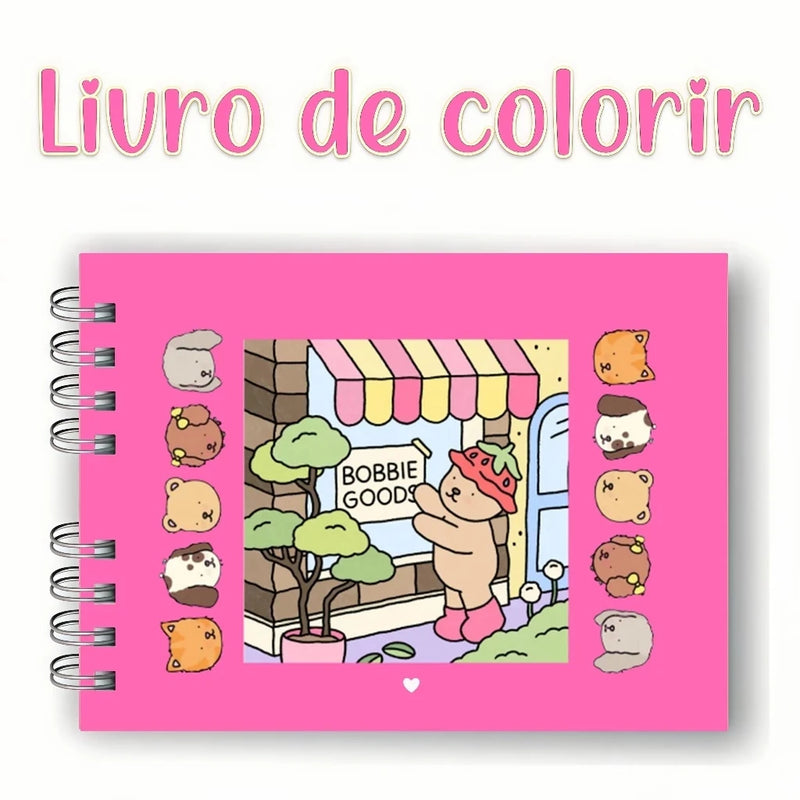 Bobbie Goods 50 folhas 180g - Livro de colorir